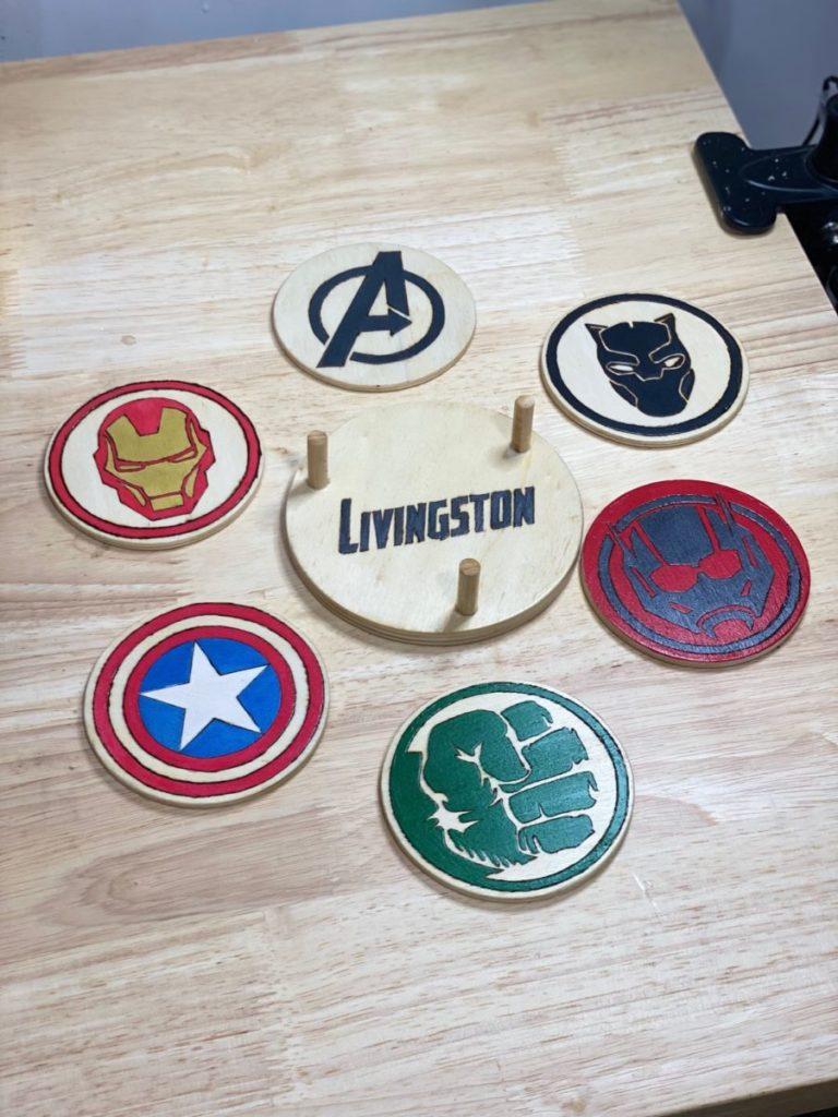 Avengers Coasters